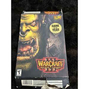 World of Warcraft III 3 Reign of‎ Chaos Game, Manual PC Blizzard Entertainment